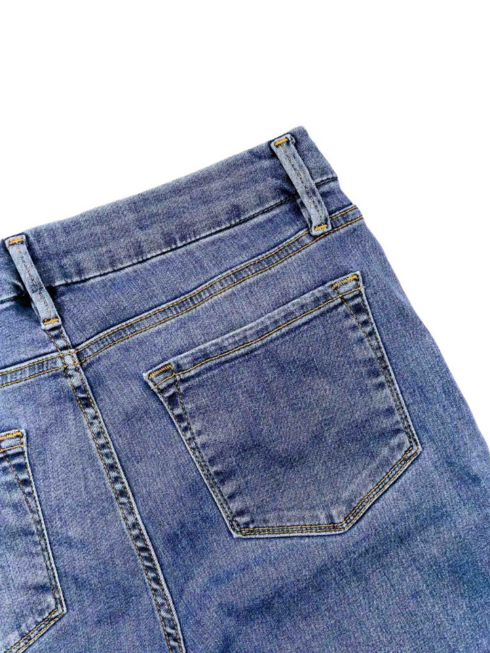 FRAME Le Crop Mini Boot Jeans Womens 28 Poe Medium Wash Crop Flare - Picture 7 of 13